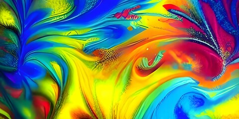 colorful splash background