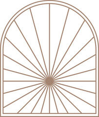 Monoline Arch Frame Vintage