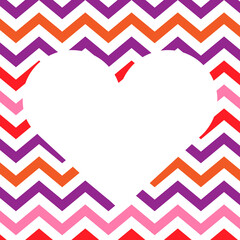 Obraz premium Pattern colorful hearts on white background. Color pattern with hearts. Space pattern hearts. Backdrop for valentines day or card love.