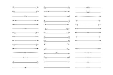 Classical Ornamental Divider Lines Bundle