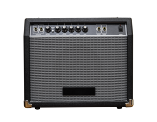 guitar ampp paintings isolated