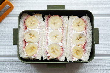 フルーツサンドイッチ弁当