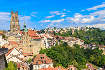 View The Old Town Fribourg