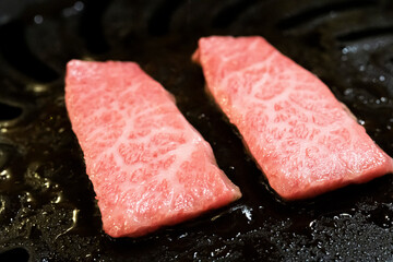 ジューシーな高級焼肉黒毛和牛【飛騨牛】上カルビ