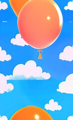 Obraz premium Colorful balloons ,Festive or party balloons background