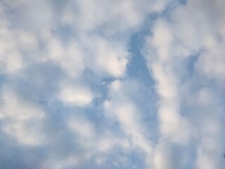 blue sky with clouds