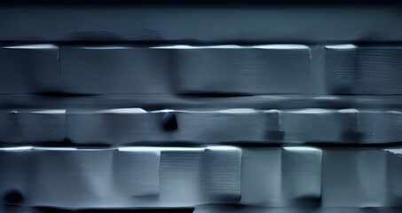 Dark blue grunge background. Toned texture of old wood. Blue vintage wooden background.