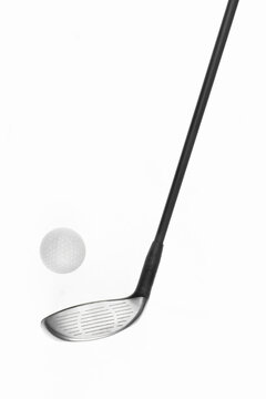 golf club isolated on white background