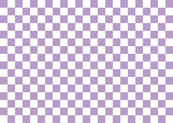 Vector Background Purple Blue Checkerboard Abstract Seamless Pattern popular grid pattern Print on the wall or the tablecloth.