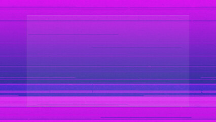 Abstract glitch art border background image.