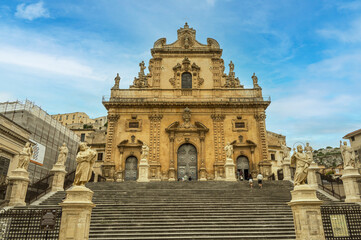 The beautiful Duomo of S. Pietro in Modica