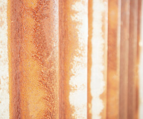 Rusted galvanized iron plate background