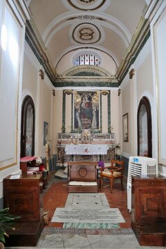 Praiano - Cappella della Madonna in Trono nella Chiesa di San Luca