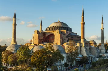 Foto auf Acrylglas Hagia Sophia © Fyle