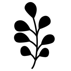 twigs and leaves icon