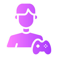 gamer gradient icon
