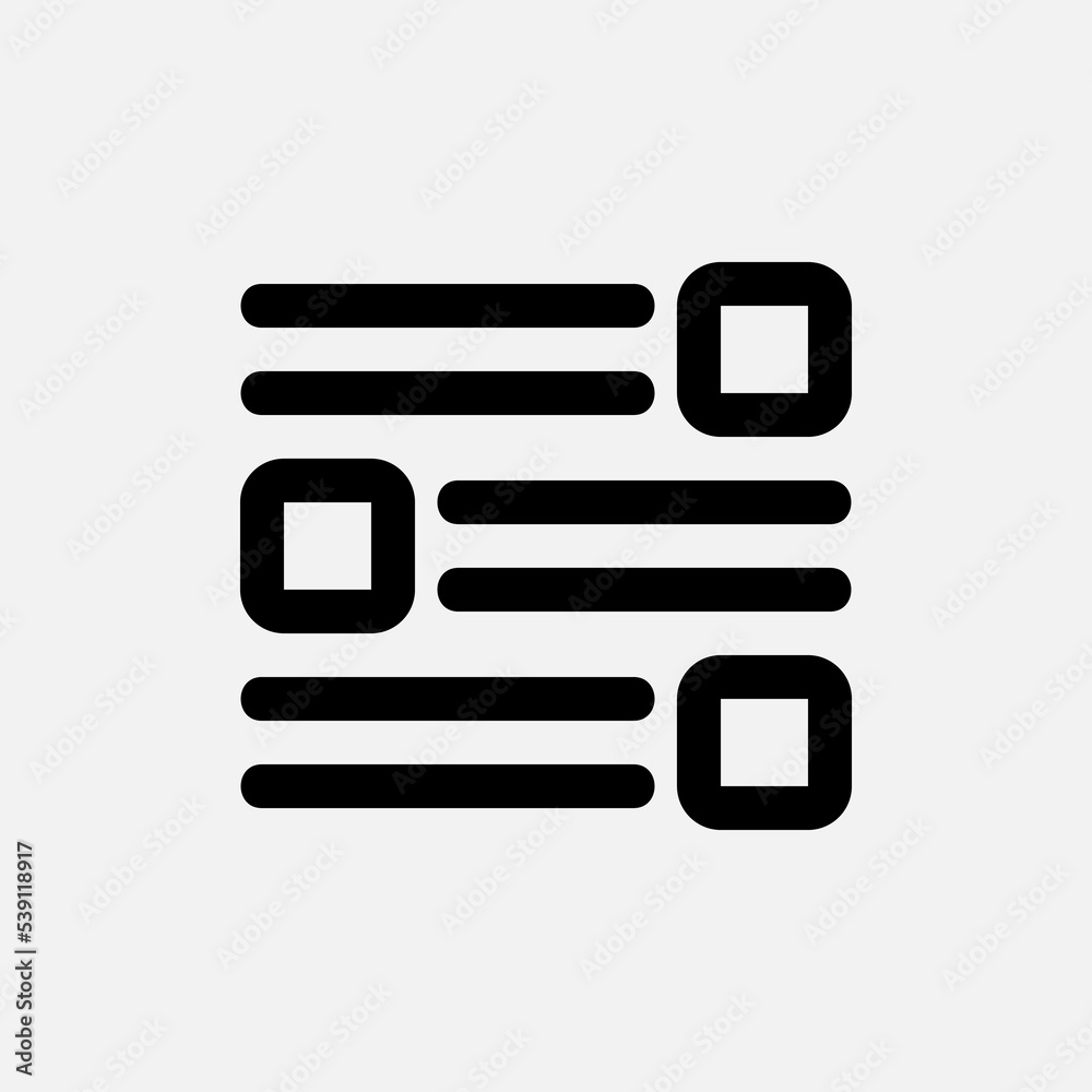 Wall mural layout icon in line style, use for website mobile app presentation