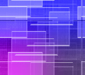 Abstract glitch art grid texture background image.