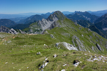 View of Vrtača mountain from the Stol slope