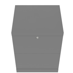 3d rendering illustration of a filing cabinet