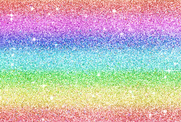 背景素材_ラメグリッター_レインボー