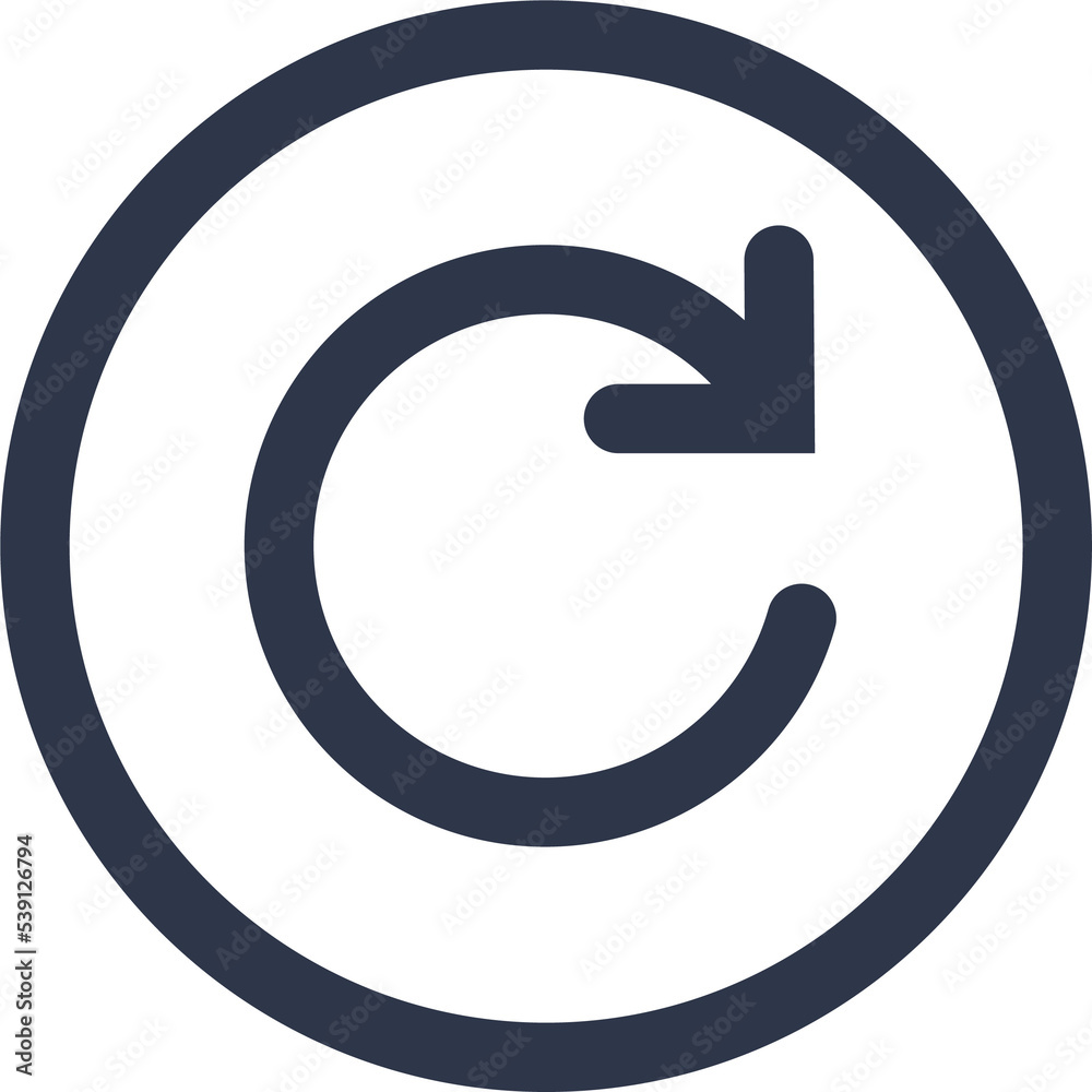 Poster website navigation menu icons. refresh menu symbol. flat website menu icons with rounded and sharp e