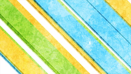 Colourful stripes abstract geometric grunge background