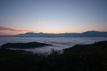 beautiful cloud sea in Uonuma, Oct 16th, 2022, A
