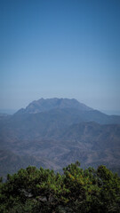 The landscapes around Huai Nam Dang National Park in Thailand