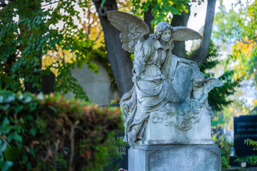 Der Wiener Zentralfriedhof wurde 1874 eröffnet und zählt mit einer Fläche von zweieinhalb Quadratkilometern und rund 330.000 Grabstellen mit drei Mill Verstorbenen zu den größten Friedhöfen Europas.