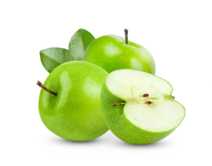 Poster geen apple isolated on  transparent png © supamas