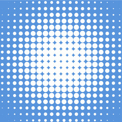 Fototapeta na wymiar abstract blue background with dots