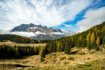 autumn in the mountains