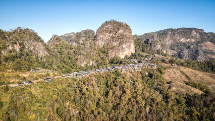 Ban Jabo village in Northern Thailand