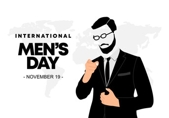 International men day celebrated on november 19.