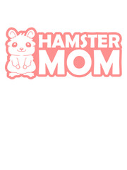 Design Hamster Mom Logo 