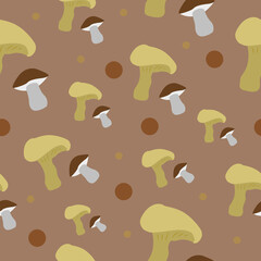 Cute autumn patter. Vector illustration for cards, posters, flyers, webs and other use.