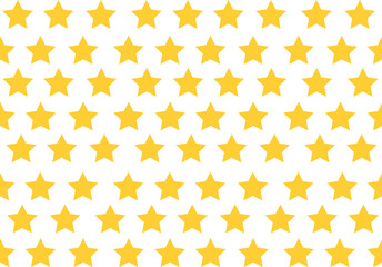 Popular Abstract yellow Star Pattern Background Vector Print on the wall or the tablecloth and handkerchief.