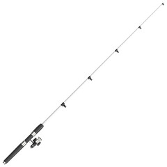 3d rendering illustration of a fishing rod