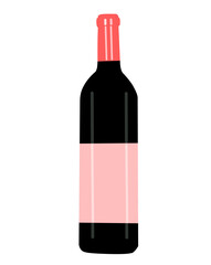red wine bottle