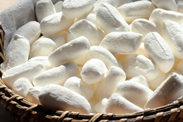 Turkish candy in the basket. Mevlana Candy