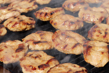 delicious grilled meatballs at the restaurant