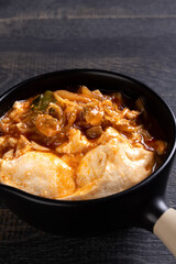 一人前のスンドゥブチゲ