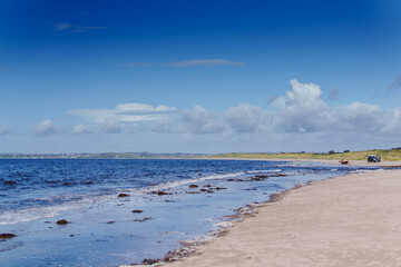 View on Glenbeigh Beach Kerry Ireland Rosbeigh landscape seascape. High quality photo
