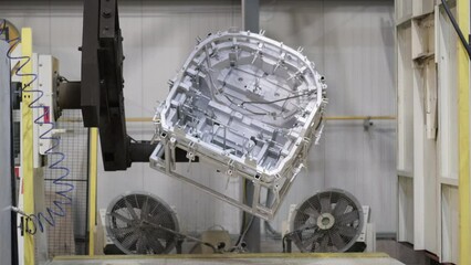 Rotational Molding Machine Operating, Manufacturing Plastic Fabrication