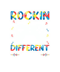 Autism t shirt design