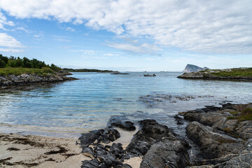 view of the coast of the sea