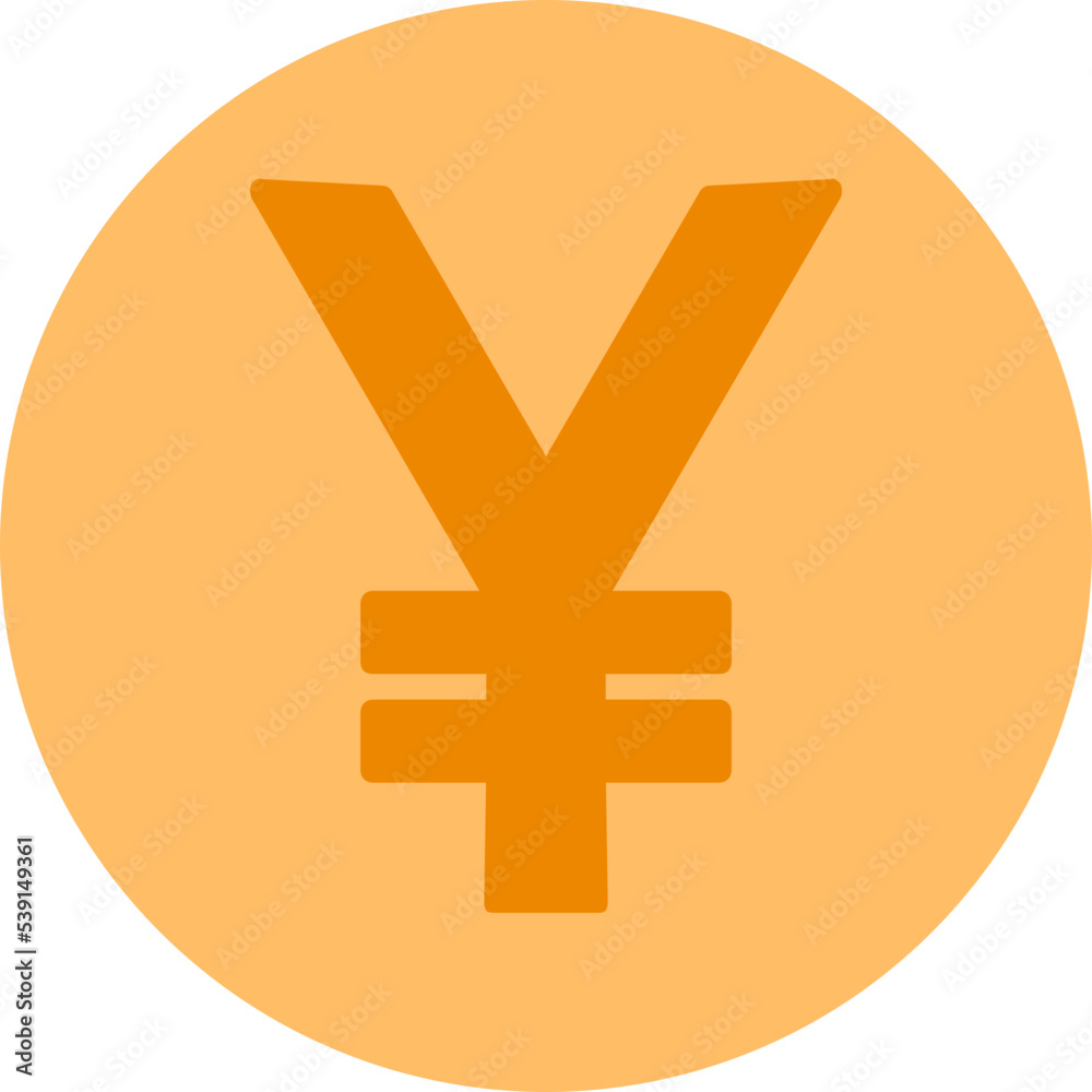 Canvas Prints yen coin icon