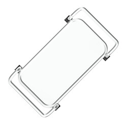 Obraz premium 3d rendering illustration of a food beverage trolley cart