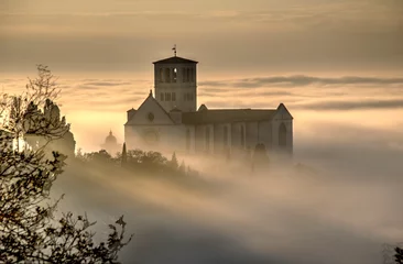 Deurstickers Assisi Mistica © Simone